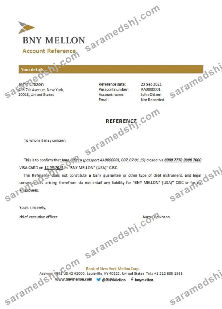 USA_BNY Mellon_closure reference